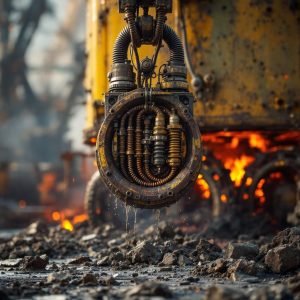 industrial heavy duty pallet wrap dispenser