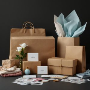 premium eco friendly retail packaging bundle