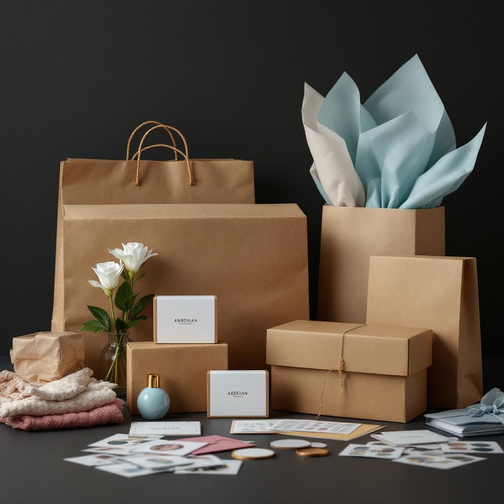 premium eco friendly retail packaging bundle